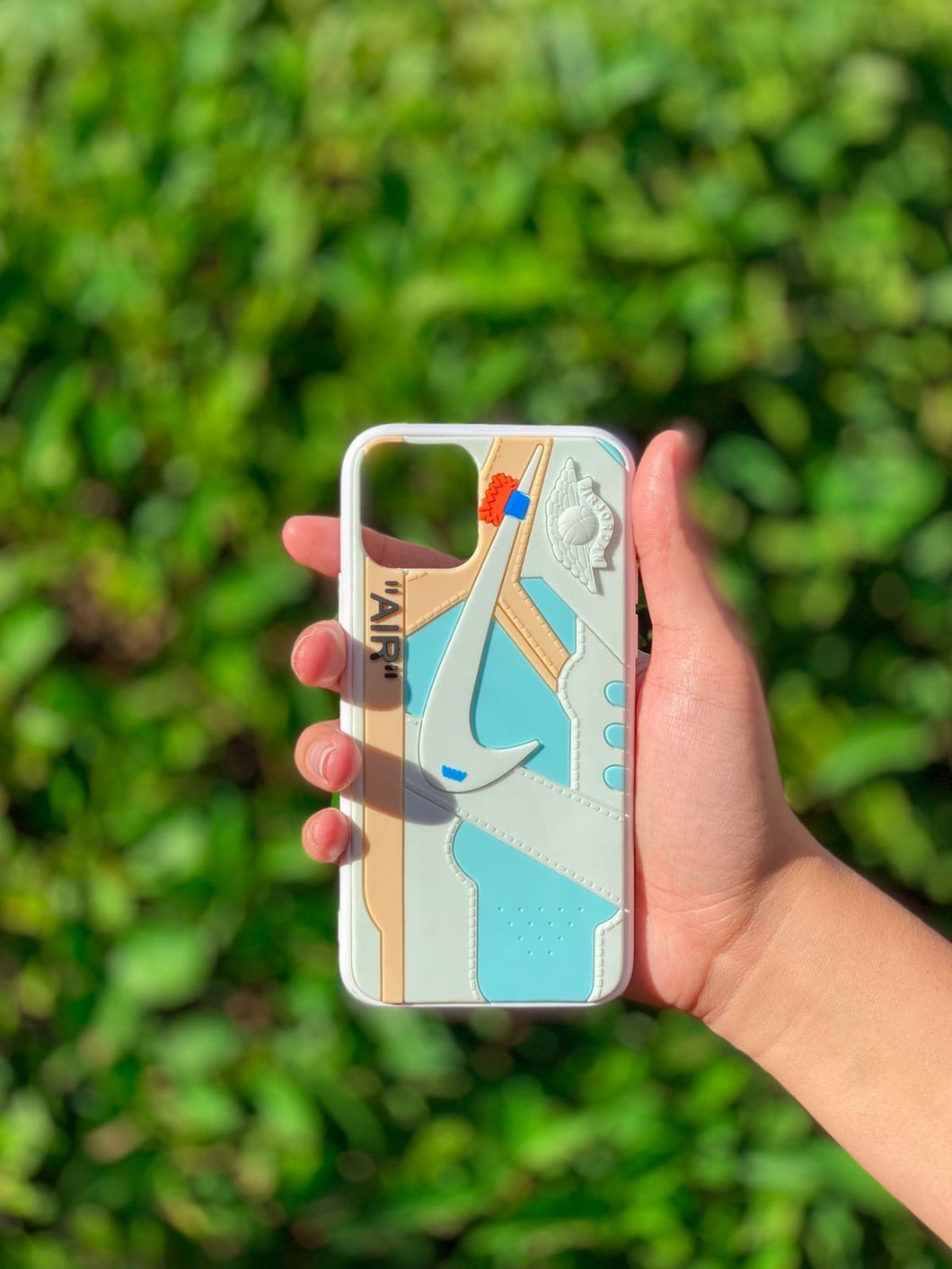 AJ1 White Phone Case