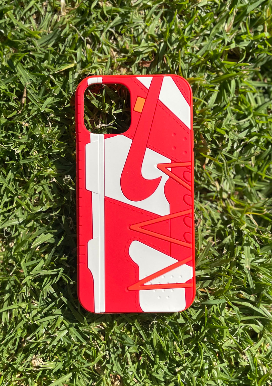 Red Off-White Dunk Phone Case