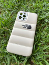 Load image into Gallery viewer, Cream NF Puffer Phone Case
