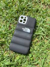 Load image into Gallery viewer, Black NF Puffer Phone Case
